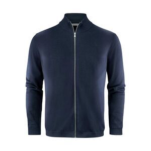 James Harvest Mens Ashland Knitted Cardigan / Navy